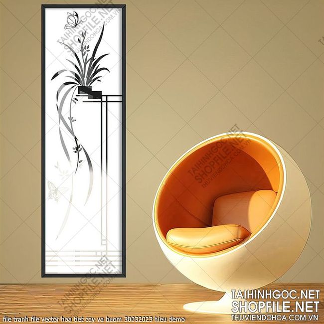 file tranh file vector hoa tiet cay va buom 30032023 hieu